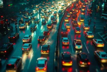 Imagen de congestión vehicular